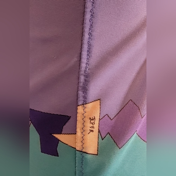 Emilio Pucci for Fromfit Rogers purple, blue, aqua, white. Some damage. Medium. - Picture 6 of 11